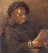 The Artist-s Son,Titus van Rijn,Reading REMBRANDT Harmenszoon van Rijn